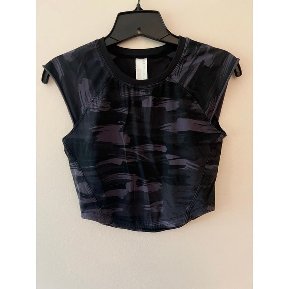Alphalete Tops - Alphalete Crop Top Camo Small